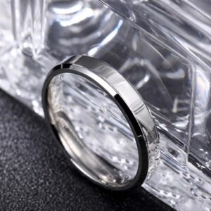 Bekka ezüst színű nemesacél páros gyűrű