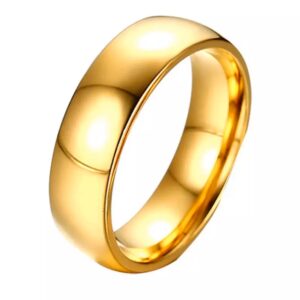 Rekka arany színű nemesacél páros gyűrű