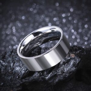 Lotti ezüst színű nemesacél páros gyűrű