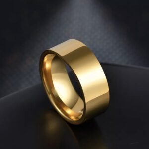 Lotti arany színű nemesacél páros gyűrű