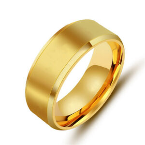Dotti arany színű nemesacél páros gyűrű