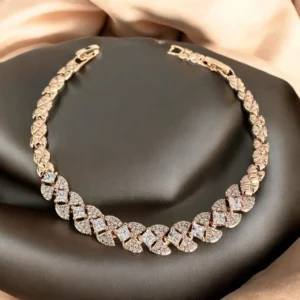 Mila rosegold színű antiallergén xuping karkötő