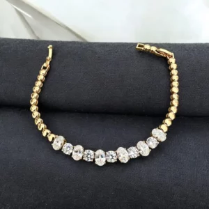 Amanda rosegold színű xuping karkötő