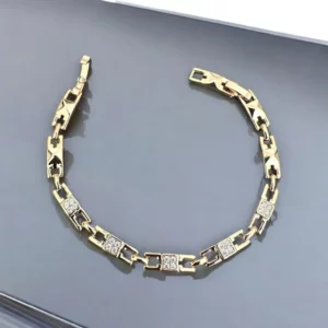 Ketrin rosegold színű xuping karkötő