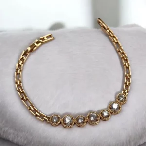 Samantha rosegold színű xuping karkötő