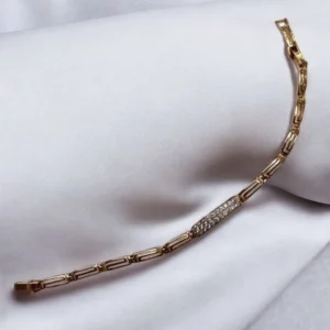 Loretta rosegold színű xuping karkötő