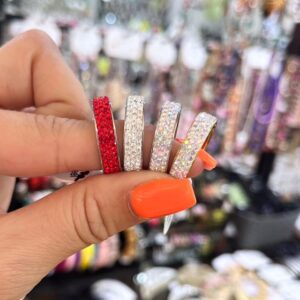 Bella kristály köves ezüst színű nemesacél gyűrű