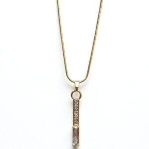 Eleonor rose gold színű köves xuping nyaklánc